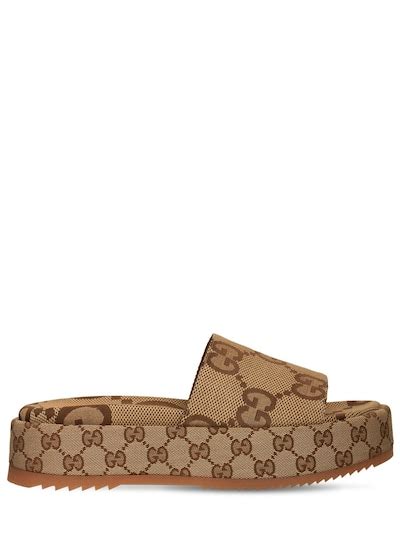 zeppe gucci scontate|Gucci sandals.